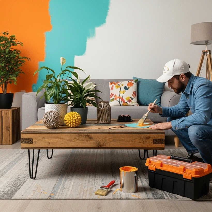 creative DIY home improvement projects on a budget