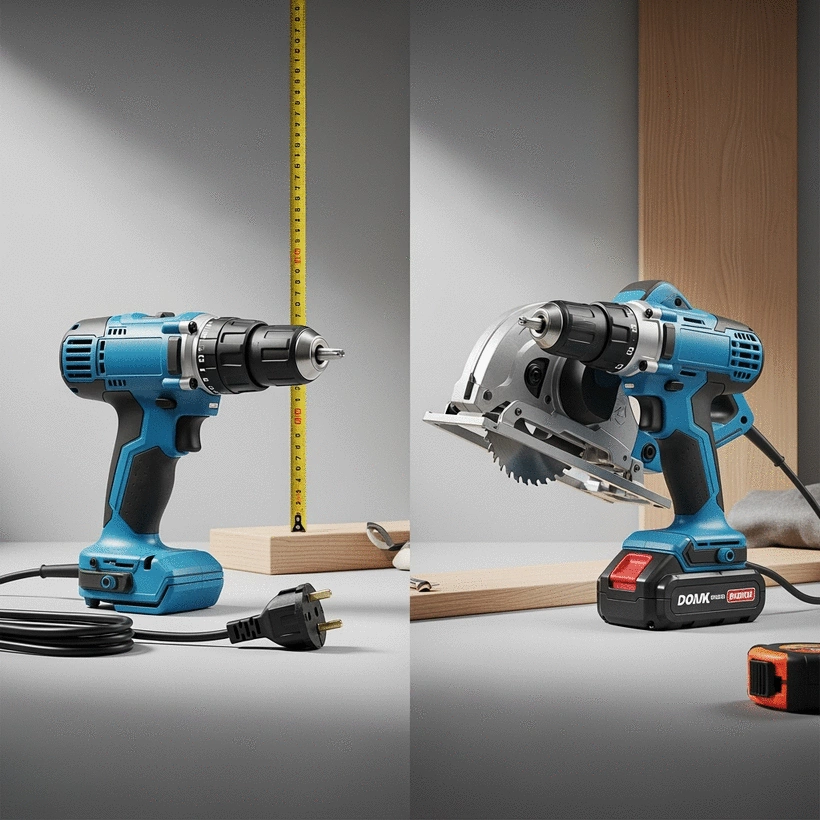 comparing corded vs cordless tools for renovations