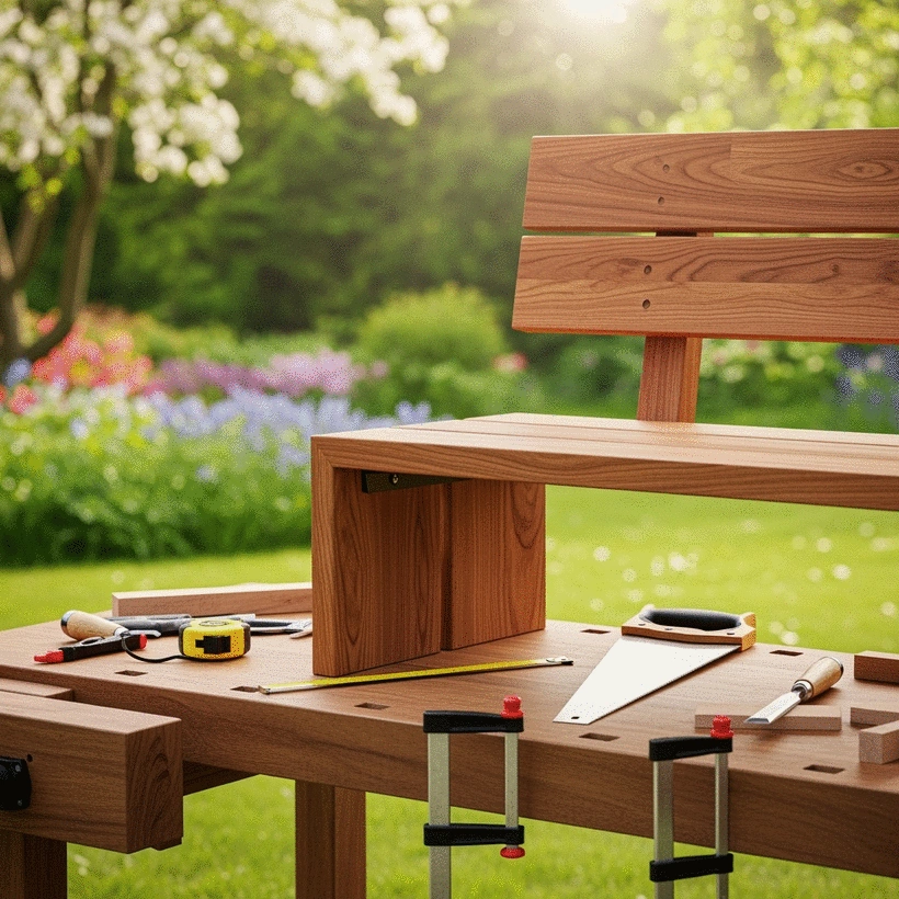 step by step guide to building outdoor furniture